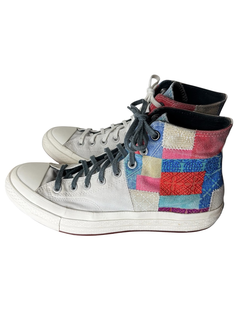CONVERSE ALL STARS Chuck Taylor 70 High Top Chinese New Year Patchwork Size 10 - Picture 2 of 13